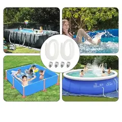 GENERICO - Pack 2 Mangueras Filtro Piscina Para Intex Bestway 150cm