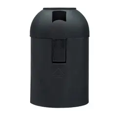 PHILCO - Soquete Porta Lámparas E27 Color Negro