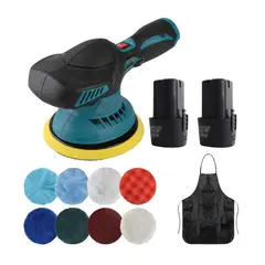 MOVI - Pulidora Portátil con Batería de Litio Brillo Profesional en tu Hogar y Auto