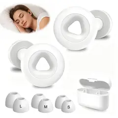 GENERICO - Tapones Para Oídos Reducción De Ruido Tapones Auditivos Para Dormir Viaje Estudiar Reutilizable