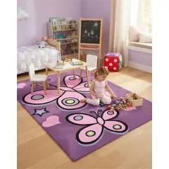 GENERICO - Alfombra Infantil Resistente Y Duradera - 120x180 Cm