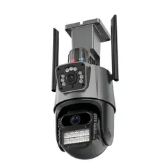 SHOP EHOME BAG - CÁMARA DOMO WIFI DOBLE LENTE FULL HD CON ALARMA Y SEGUIMIENTO INTELIGENTE HLC