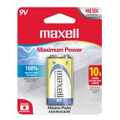 MAXELL - Bateria 9v Alcalina