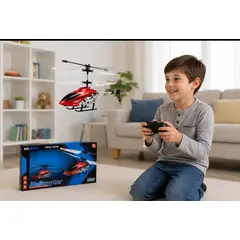 GENERICO - Helicóptero a Control Remoto Recargable USB Modelo 8032 2.5 GHz con Luces LED