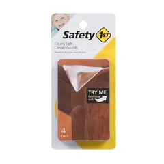 SAFETY 1ST - Set 4 Protector de Esquinas Transparentes