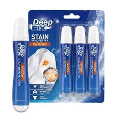DEEP FIX - 3-Pack Lapiz Quitamanchas Limpiador Para Ropa