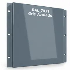 EPOXY - PINTURA EPÓXICA DOBLE COMPUESTO - 3en1 ESMALTE ANTICORROSIVO - Kit Galón - GRIS AZULADO