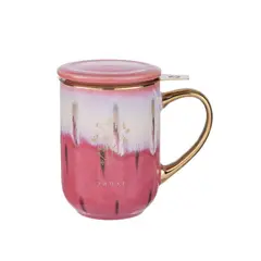 ADAGIO TEAS - Mug Bhoro Cerámica Pink Pause 425 ml