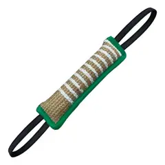 DEFENSOR FOREVER - Mordedor Para Entrenamiento Adiestramiento Para Perros Yute Verde