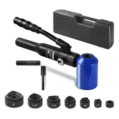 GENERICO - Kit De Perforador Hidráulico 1/2 A 2 Pulgadas Sacabocados