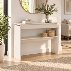 EXIT - Aparador Arrimo Creta Off White100x30x78,5 cm