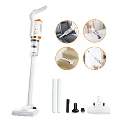 IRM - Aspiradora Vertical Inalambrica Sin Cable Mano 2 En 1 Recargable USB Aspiradora Ligera Multiuso