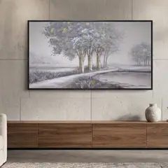 MSA MUEBLES SANTA ANA - Cuadro Puentes de Gris 120 x 60 cm