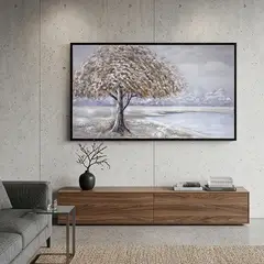 MSA MUEBLES SANTA ANA - Cuadro Laguna de Otoño 120 x 60 cm