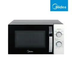 MIDEA - Microondas mecánico 20 lts Silver MMP-20NCJ9
