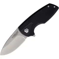 GENERICO - Cuchillo Camping Plegable Camillus LK6 Framelock Acero Inoxidable