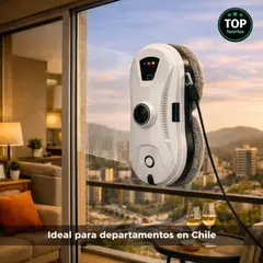 MOVI - Robot Limpiador de Ventanas Automático con Control Remoto Anticaída y Rociador