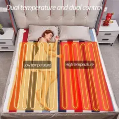 GENERICO - Calientacama 2 Plazas 9 Niveles De Ajuste De Temperatura