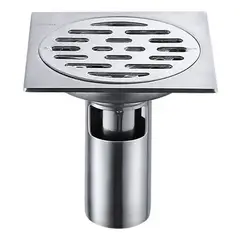 AMBM SHOP - Baño Piso Drenaje De Ducha Coladera Anti-olor 10cm Un Uso
