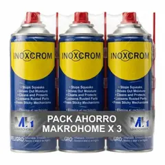 INOXCROM - Pack X3 Aerosol Lubricante Multiuso Aflojatodo
