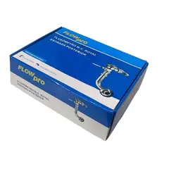 GENERICO - Fluxómetro WC con entrada posterior 1 pulagada y palanca, marca Flow pro