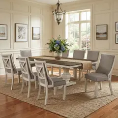 MSA MUEBLES SANTA ANA - Juego de Comedor 8 Sillas Vermont XL