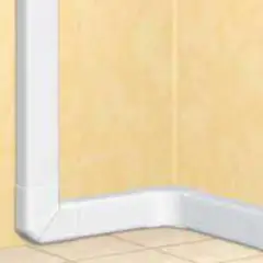 LEGRAND - Bandeja Pvc 80X50Mm Sin Tapa Blanco -Precio X 2 Mt-