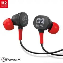 POWERA - Audafonos InEar Switch 2 Negros 3.5mm Cableados