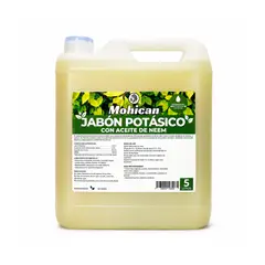 MOHICAN - Jabon Potásico Con Aceite De Neem Bidón 5lts