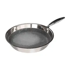 WENS - Sartén 20cm Triply Acero Inoxidable Honeycomb