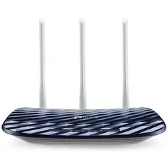 TP LINK - Router Tp-link Archer C20 750mbps Inalámbrico Doble Banda 3 Antenas