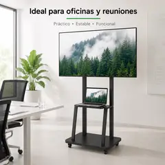DOPA - Soporte TV Móvil 32 A 70 Con Ruedas Base Pedestal Pro
