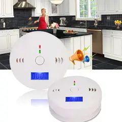 GENERICO - 2pcs Alarma Detector De Monóxido De Carbono Para Cocina Baño