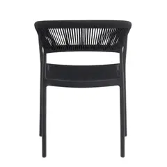DECORUGZ - Silla PP Modelo Otto Negro