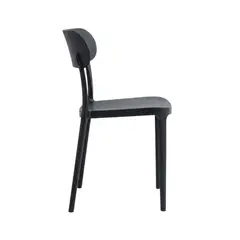 DECORUGZ - Silla PP Modelo Pima Negro