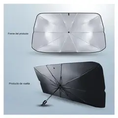 GENERICO - Parasol Delantero De Vehiculos B-equip Beq1112 Negro