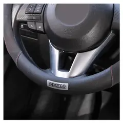 SPARCO - Cubre Volante De Vehiculos Spc1112bk Negro