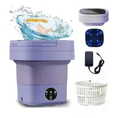 DOPA - Mini Lavadora Automática Portátil Plegable Para Ropa Pequeña