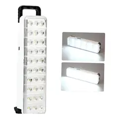 GENERICO - Pack 4 Luces De Emergencia Recargable 30 Led Portátil Blanca Lampara