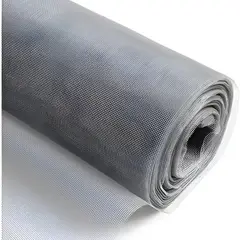 GENERICO - Malla gris Mosquiteras De Fibra Vidrio Para Ventanas 120 X 200cm pack de 3