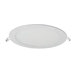 DRL - Panel Led Foco Plafón Backlite Emb Redondo 18w 4500k Blanco