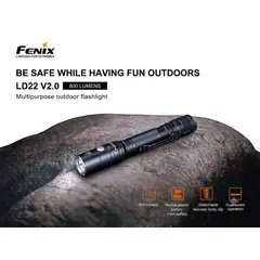 FENIX - Linterna led modelo LD22 v2.0 800 lumenes