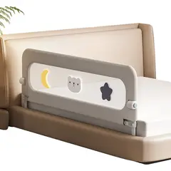 ATURE - Baranda Cama Seguridad Para Bebé Guagua Plegable 150cm Oso