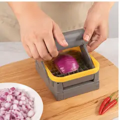 GENERICO - Cortador De Verduras Manual Cocina Rebanador Multiuso Practico