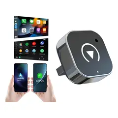 TSKY CHILE SHOPPING - Adaptador Automático Inalámbrico 2 En 1 Compatible con Carplay/android