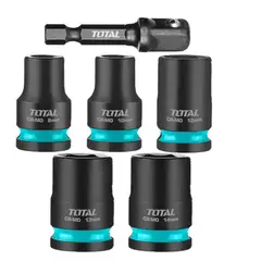 TOTAL TOOLS - JGO DADO IMPACTO TOTAL 38 - 6 PZASTHKISD38062