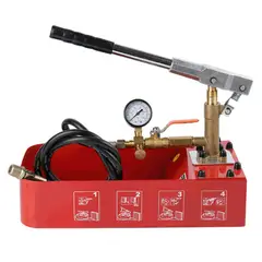 AMBM SHOP - Bomba De 0-50bar Manual Prueba Presion Hidraulica 16 Ml/min