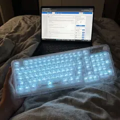 AIZO - Teclado Mecánico Gasket 3 Modos RGB Cosechador