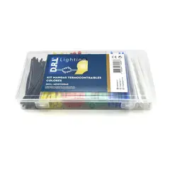 DRL - Kit De Mangas Termocontraibles 100 Unidades Colores