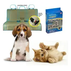 MOVI - Funda cubreasientos de 2 plazas para mascotas: Viaja limpio y cómodo.